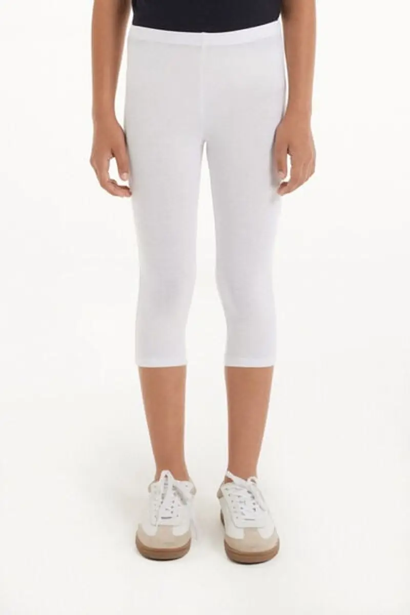 Tezenis Leggings Bambina Bianco 1998774