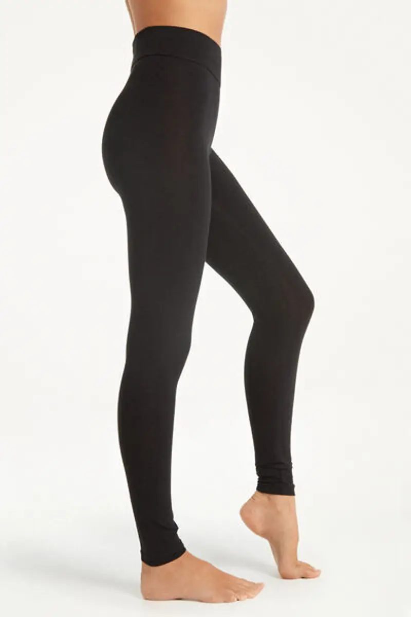Tezenis Leggings Donna Nero 1083752 miniatura 3