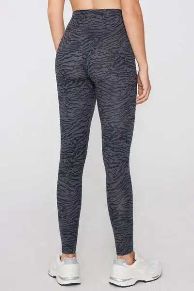 Tezenis Leggings Donna Grigio 4170198 miniatura 2