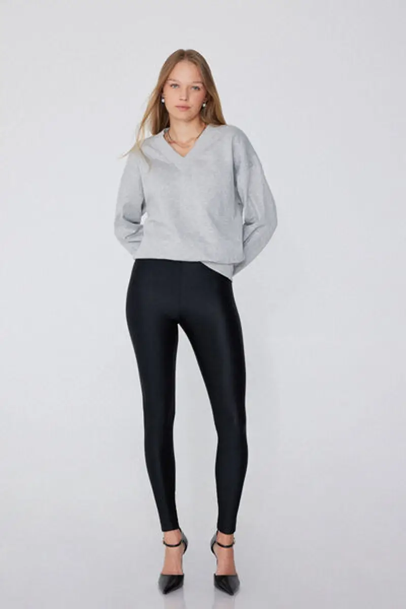Tezenis Leggings Donna Nero 1083718 miniatura 2