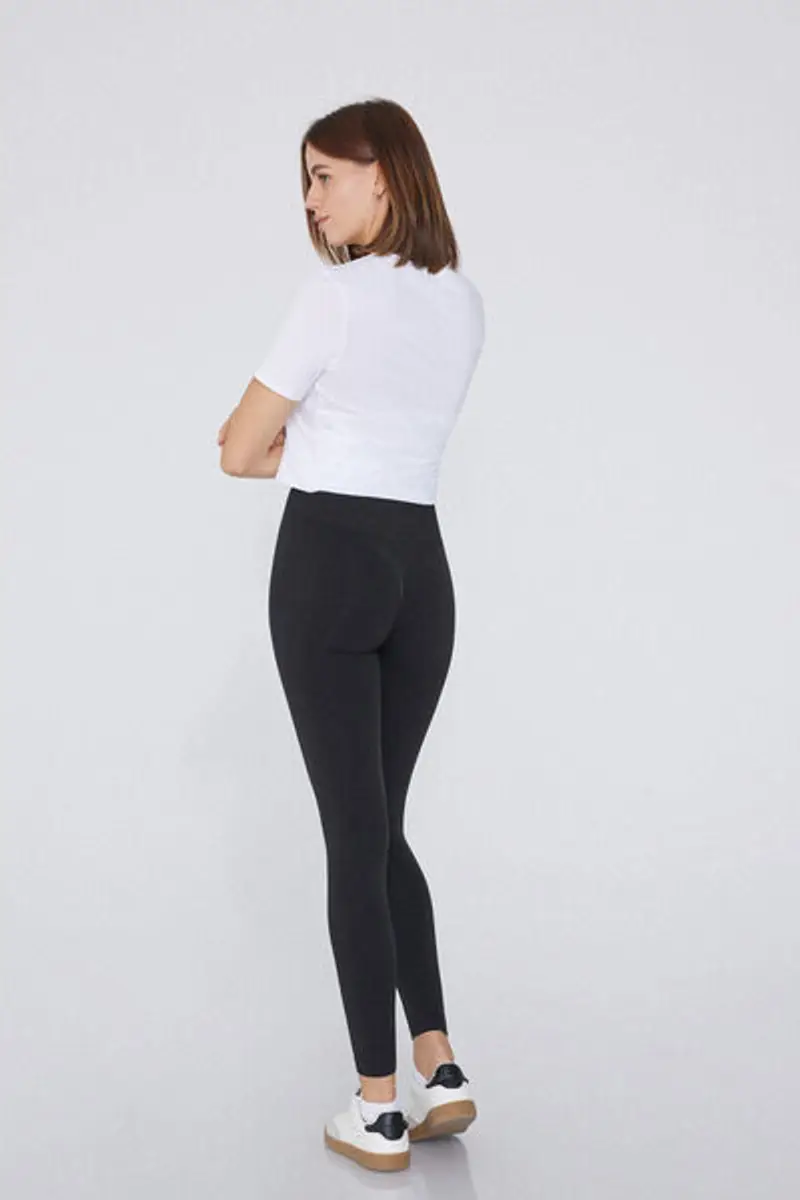 Tezenis Leggings Donna Nero 1083742 miniatura 2