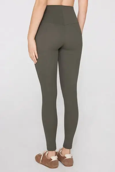 Tezenis Leggings Donna Verde 4104567 miniatura 2