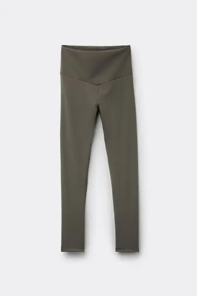 Leggings Shaping Donna Verde miniatura 2