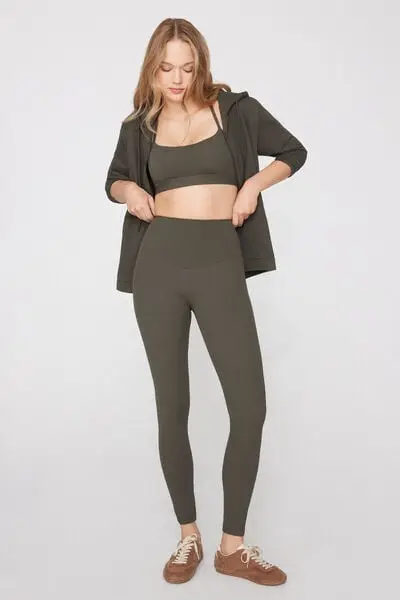 Leggings Shaping Donna Verde