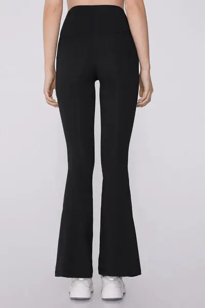 Tezenis Leggings Donna Nero 4073671 miniatura 2