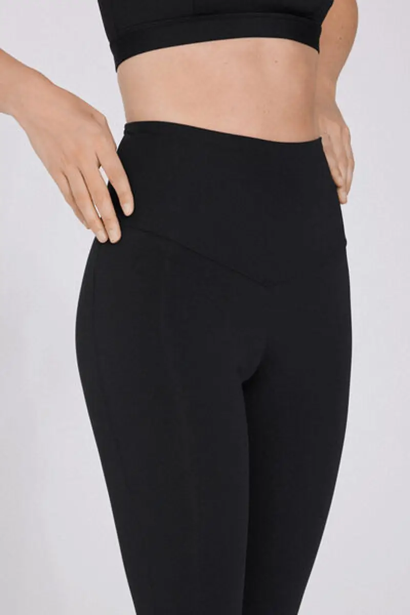Tezenis Leggings Donna Nero 1540673 miniatura 3