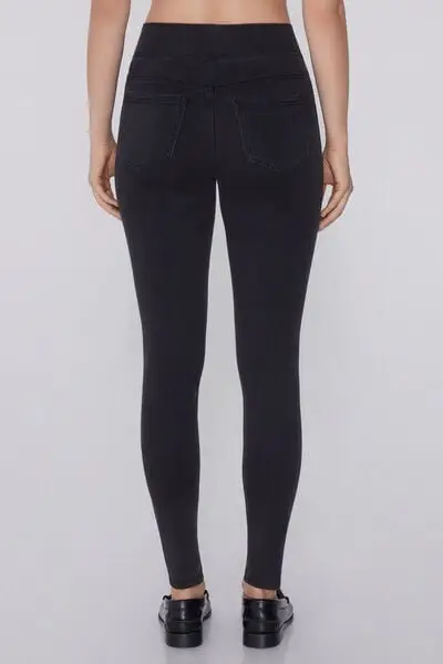 Tezenis Leggings Donna Denim 3936261 miniatura 2