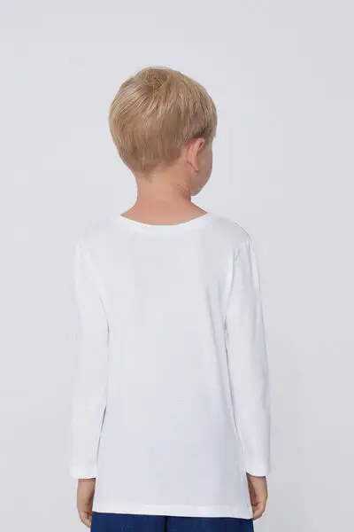 Maglia Manica Lunga Girocollo Cotone Lego Bambino Stampa miniatura 2