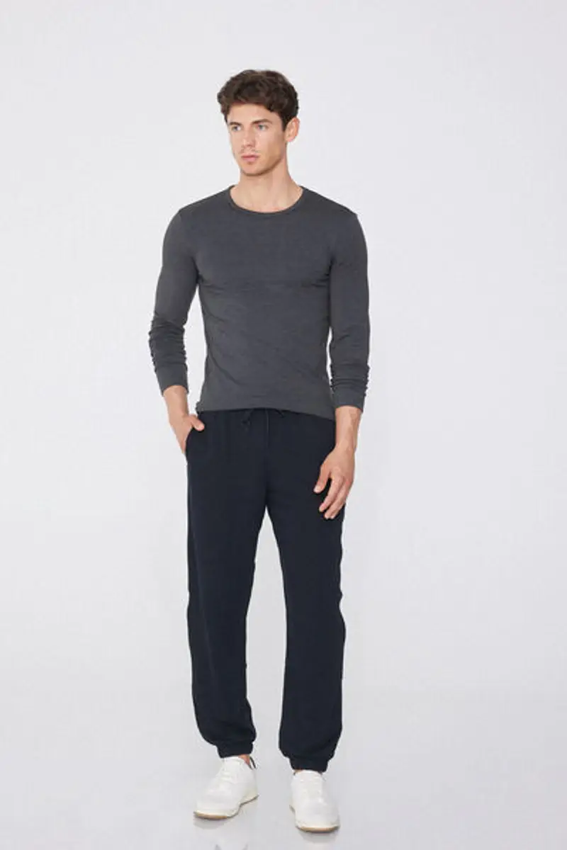 Tezenis Maglia Termica Girocollo a Manica Lunga Uomo Uomo Grigio Taglia S miniatura 2