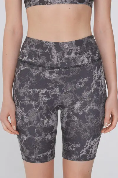 Pantaloncini Ciclista Sport Donna Grigio