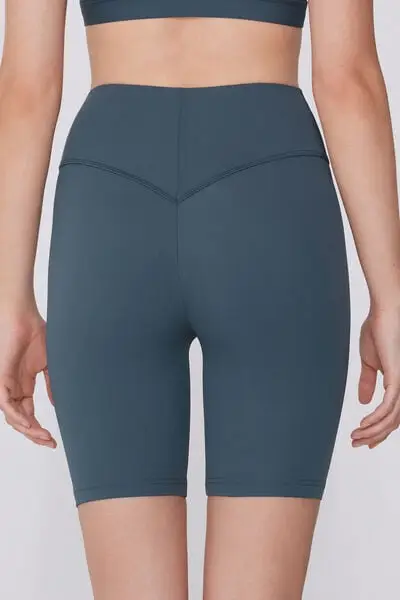 Pantaloncini Ciclista Sport Donna Grigio Scuro miniatura 2
