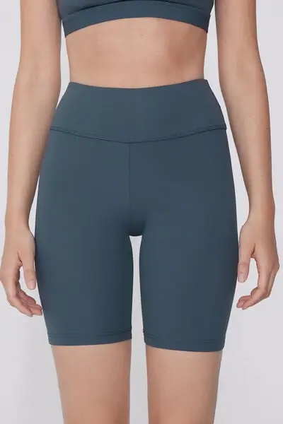 Pantaloncini Ciclista Sport Donna Grigio Scuro