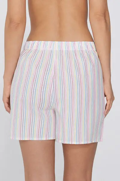 Tezenis Pantaloncini Corti Donna in Cotone Multicolore miniatura 2