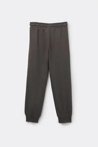 Pantalone in Felpa Bimbi Unisex Verde miniatura 3