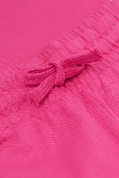 Pantalone Lungo Felpa Bimbi Unisex Unisex Rosa miniatura 2