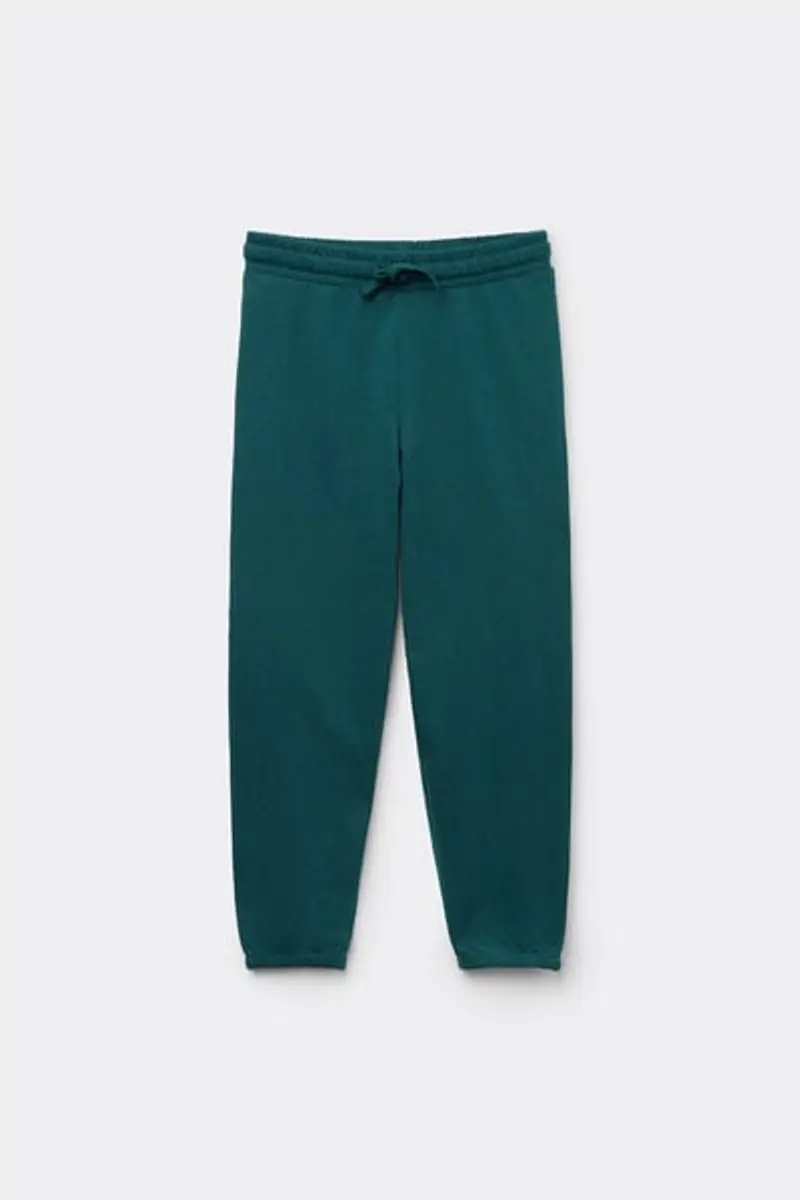 Tezenis Pantalone Lungo Felpa Bimbi Unisex Unisex Verde Taglia 10-11
