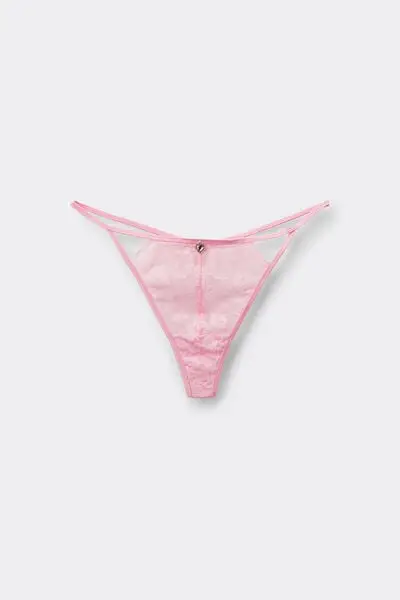 Perizoma con Fianchetto Tanga Sugar Dream Donna Rosa