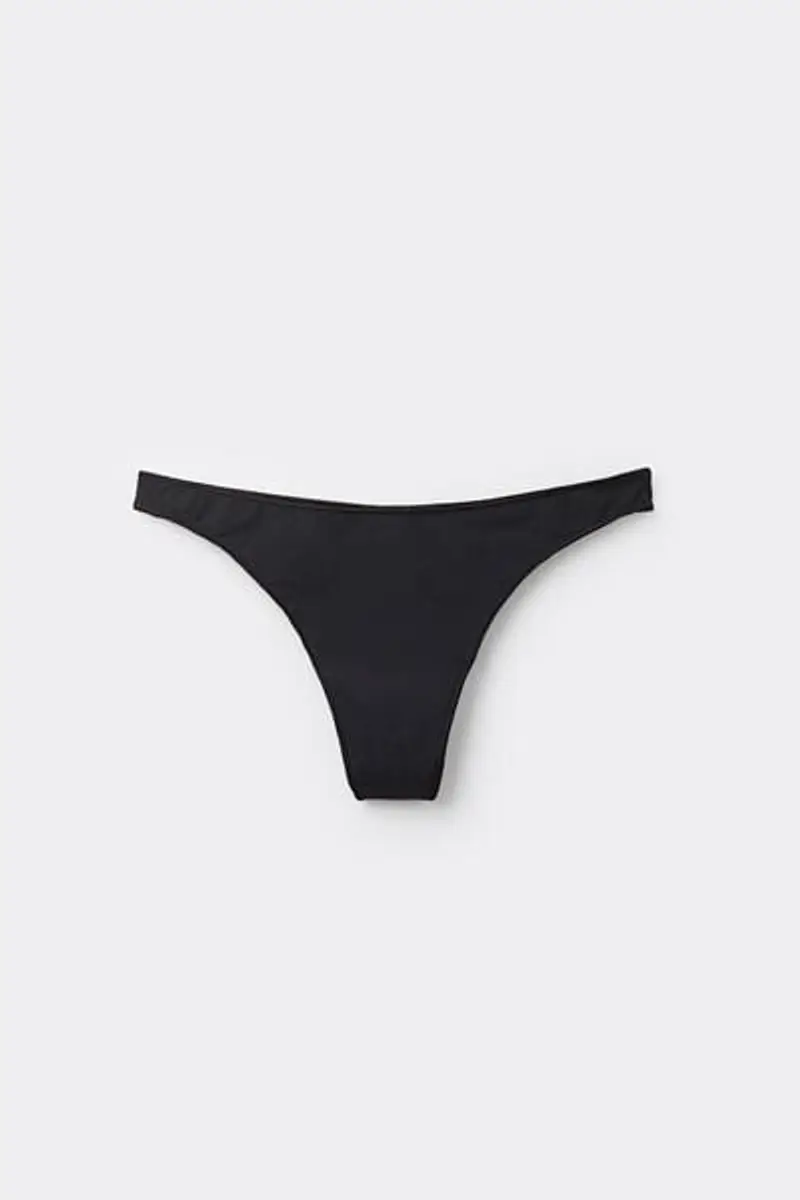 Tezenis Perizoma in Microfibra Riciclata Donna Nero Taglia M