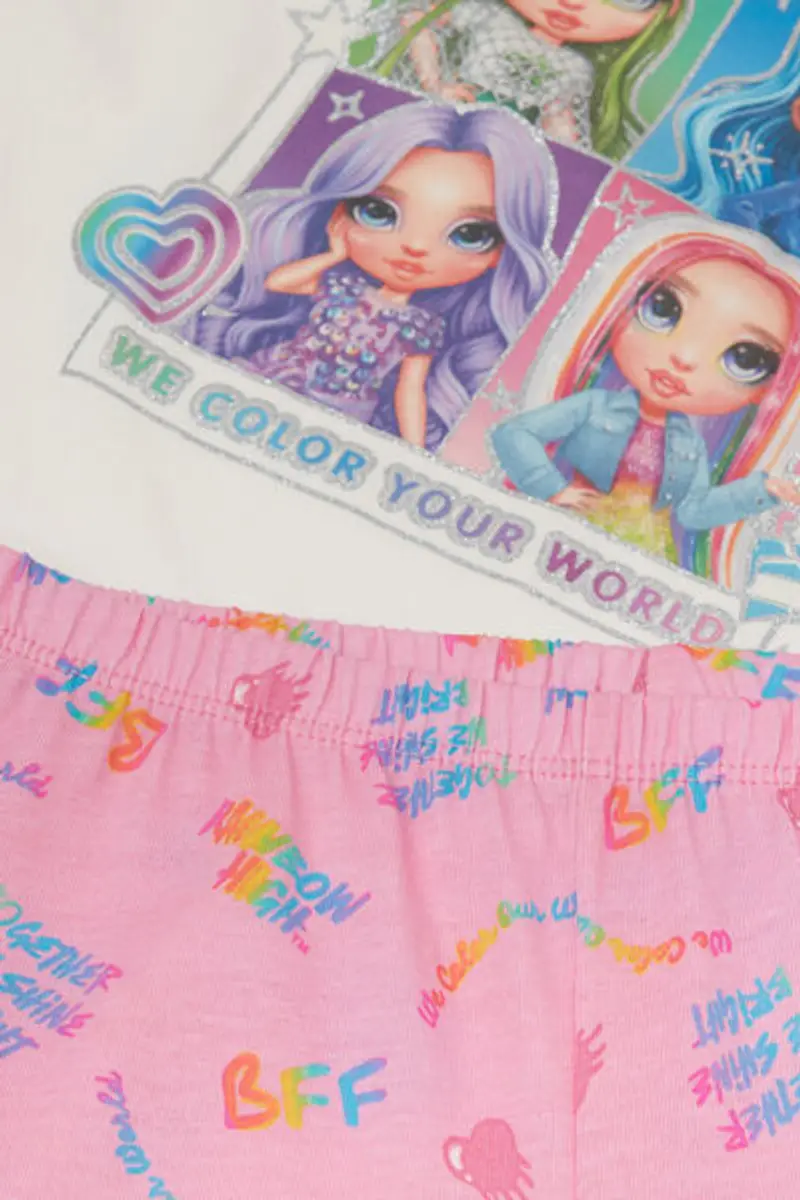 Tezenis Pigiama Lungo Cotone Bimba Rainbow High Bambina Taglia 10-11 miniatura 2