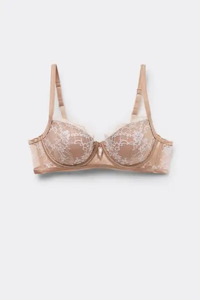 Reggiseno Balconcino Leggermente Imbottito Wien Delicate Essence Donna Naturale