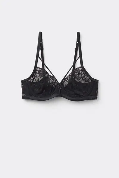 Reggiseno Balconcino Paris Sensual Desire Donna Nero