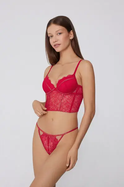 Tezenis Top Donna Rosso 4254278 miniatura 2