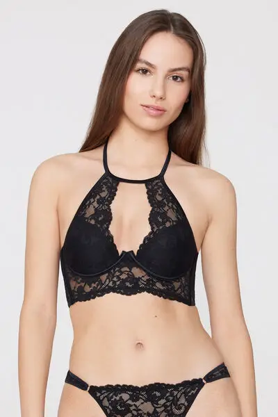 Tezenis Top Donna Nero 4160545 miniatura 2