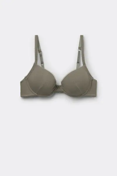 Reggiseno Push-Up Athens Cotton Cutie Donna Verde