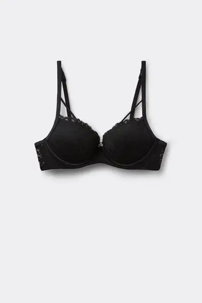 Reggiseno Push-Up Imbottito Berlin Sensual Desire Donna Nero