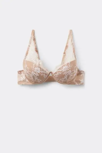 Reggiseno Push-Up Imbottito Venice Delicate Essence Donna Naturale