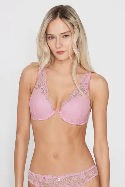 Reggiseno Push-up Malibù Sugar Dream Donna Rosa miniatura 2