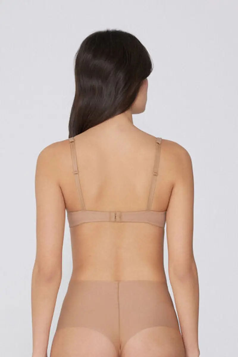 Tezenis Reggiseno Push-up Microfibra Riciclata Athens Donna Naturale Taglia 1B miniatura 2
