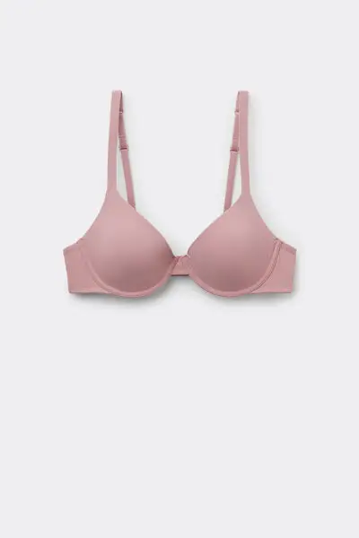 Reggiseno Push-up Microfibra Riciclata Athens Donna Rosa