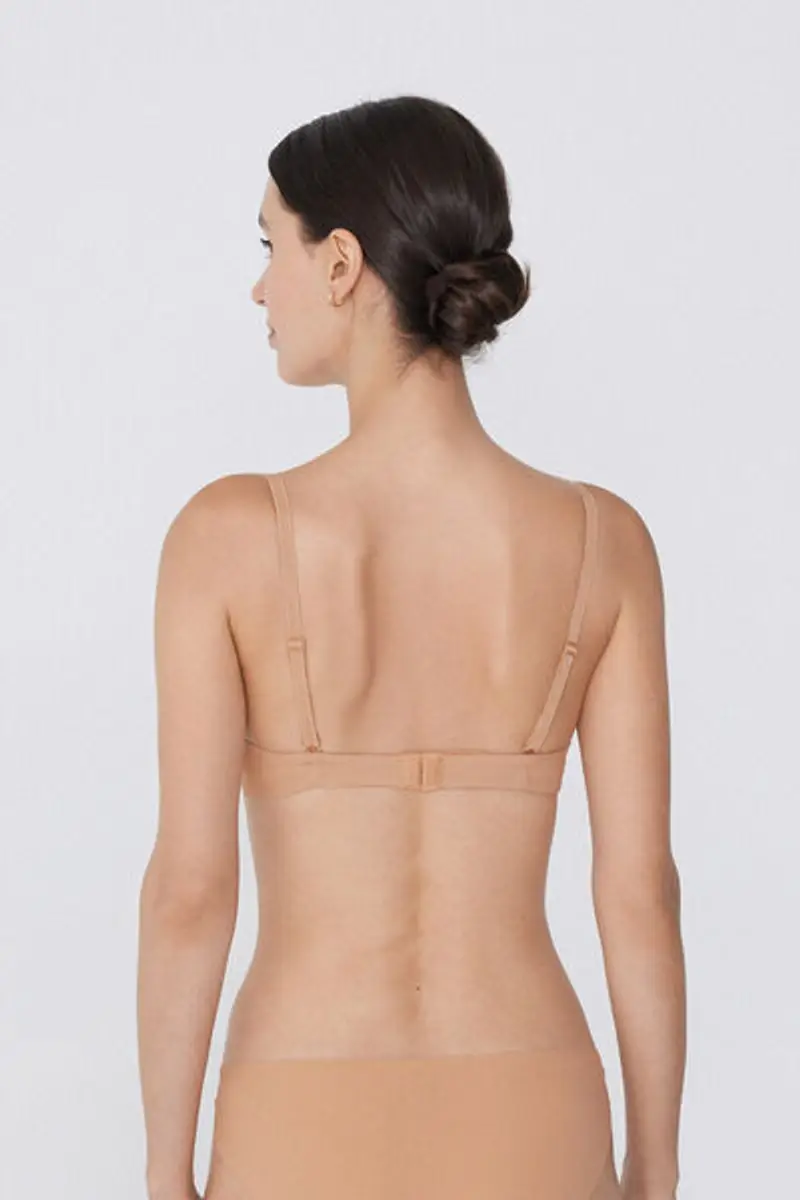 Tezenis Reggiseno super push-up in microfibra Riciclata Los Angeles Donna Naturale Taglia 2C miniatura 2