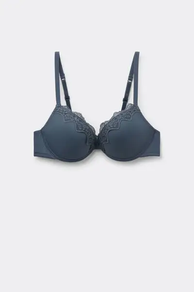 Reggiseno Super Push-up Los Angeles Light Touch Donna Grigio Scuro