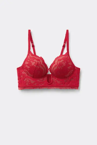 Reggiseno Triangolo Imbottito Ibiza Romantic Fantasy Donna Rosso