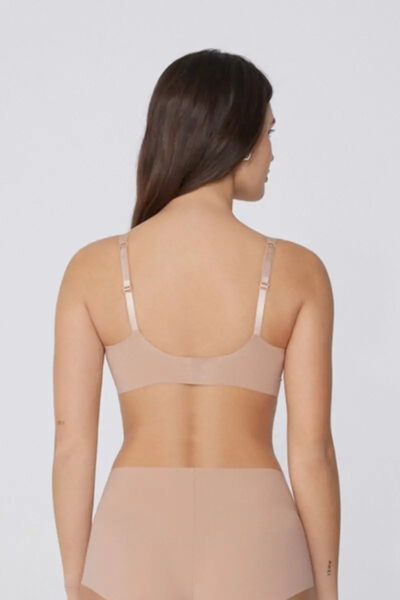 Tezenis Reggiseno Triangolo Taglio Vivo Natural Lifting Donna Naturale Taglia 1B miniatura 2