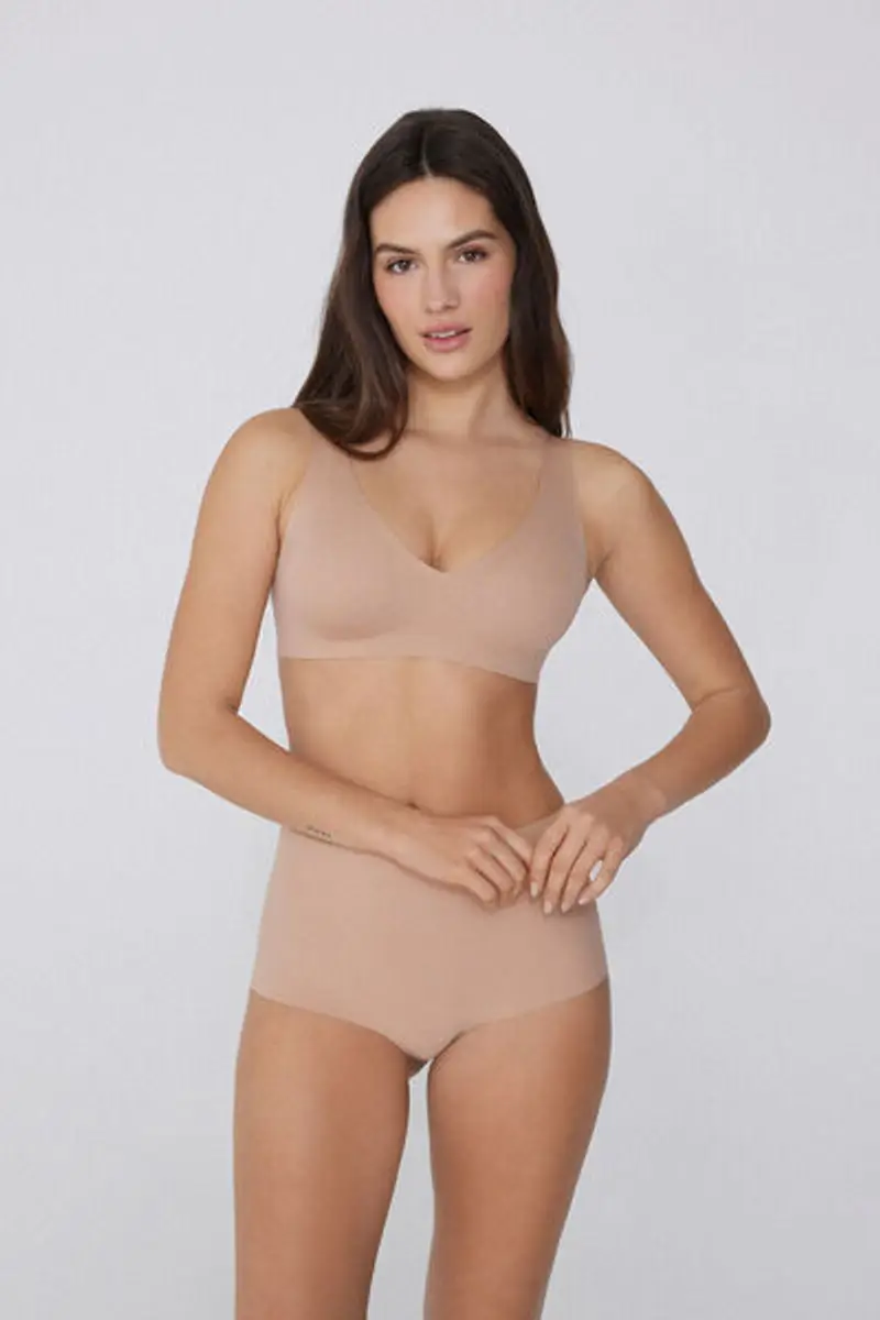 Tezenis Reggiseno Triangolo Taglio Vivo Natural Lifting Donna Naturale Taglia 1B miniatura 3