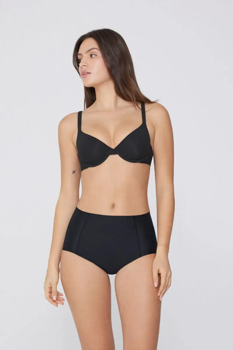 Tezenis Slip Donna Nero 1083562 miniatura 3