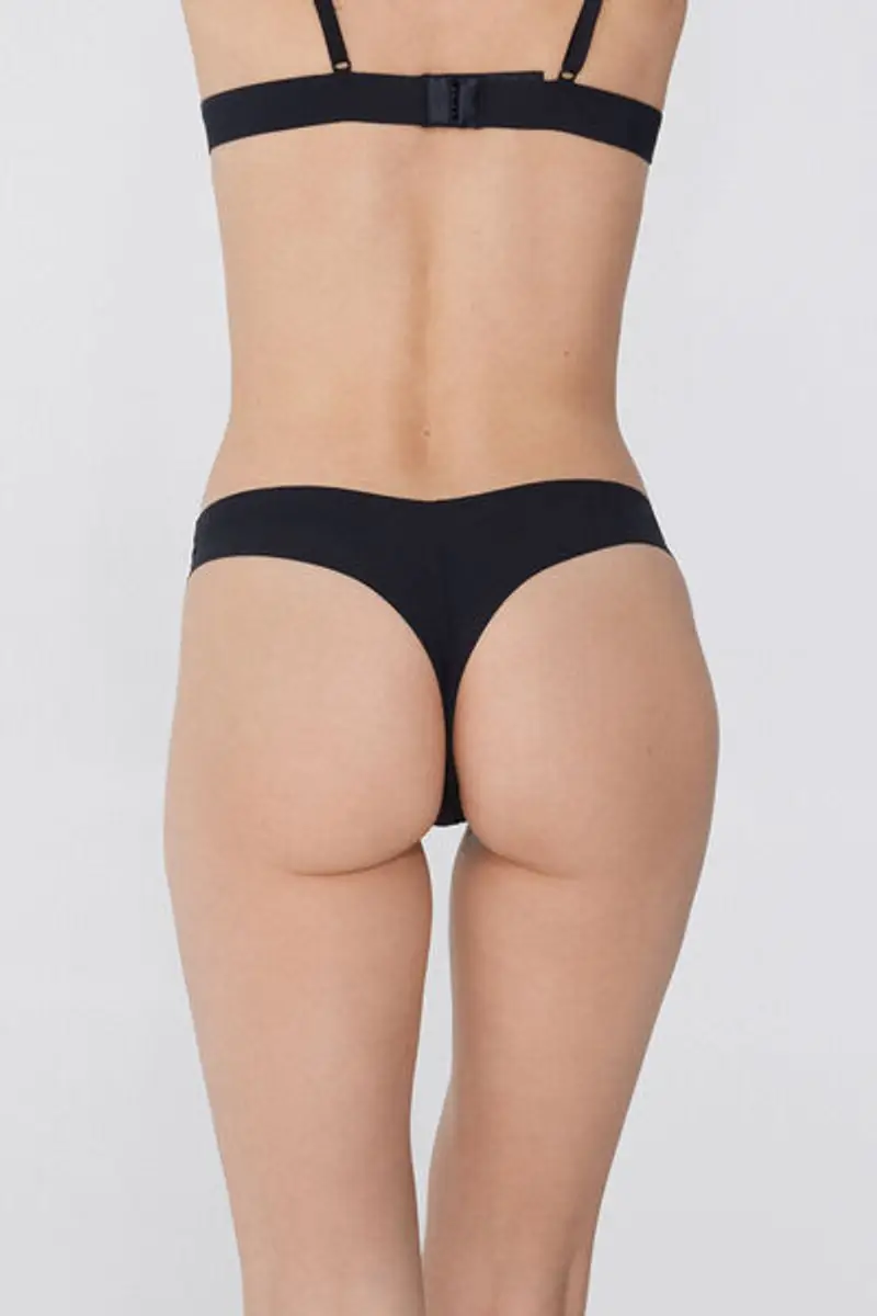 Tezenis Slip Donna Nero 1998461 miniatura 2