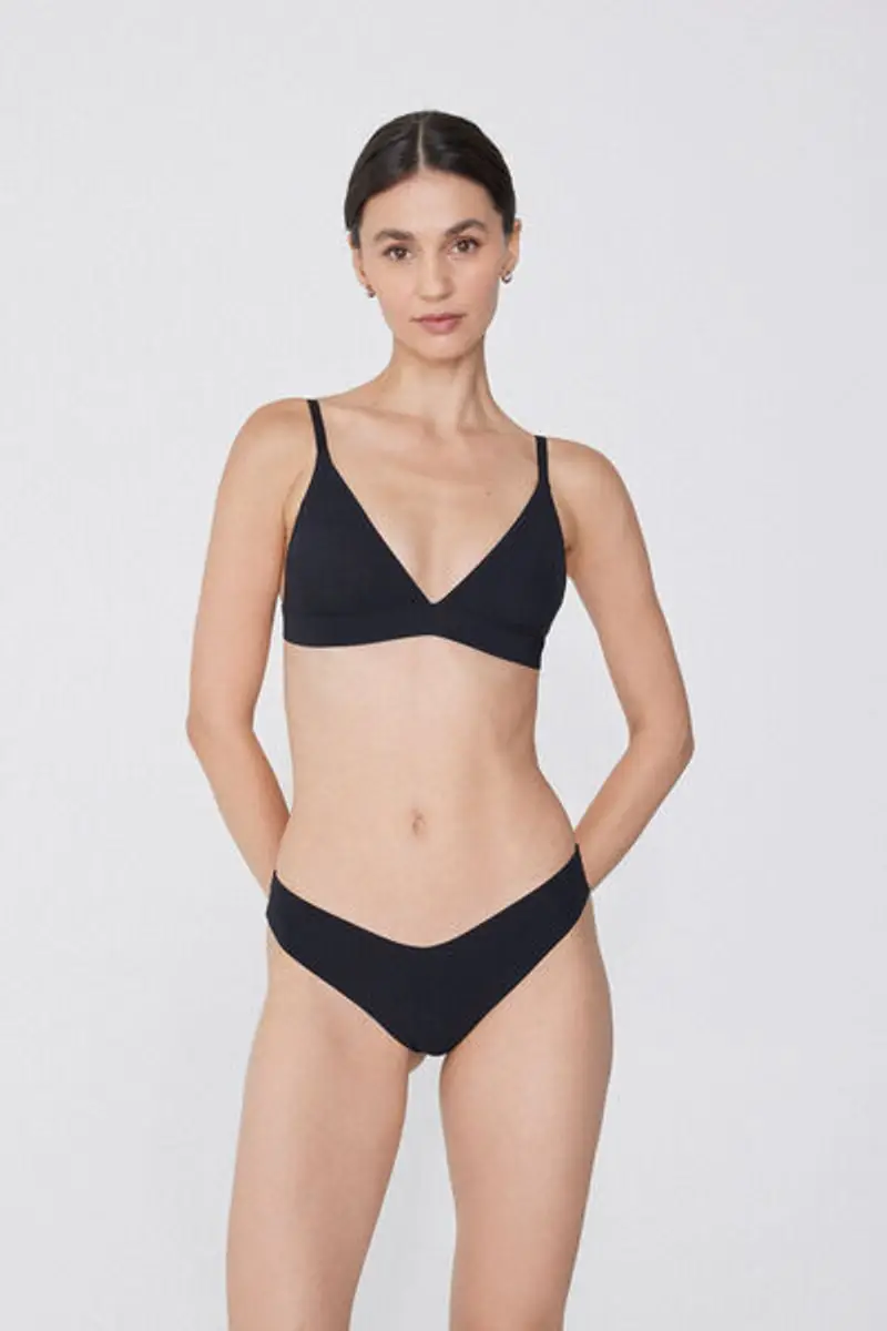 Tezenis Slip Donna Nero 1998461 miniatura 3