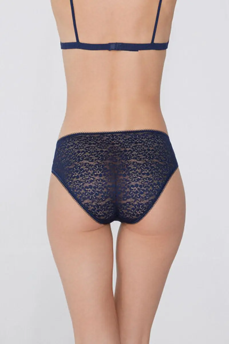 Tezenis Slip Donna Blu 1083555 miniatura 2