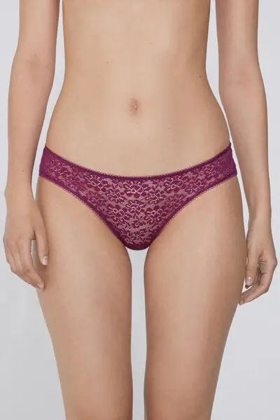 Tezenis Slip Donna Rosso 4115797 miniatura 2