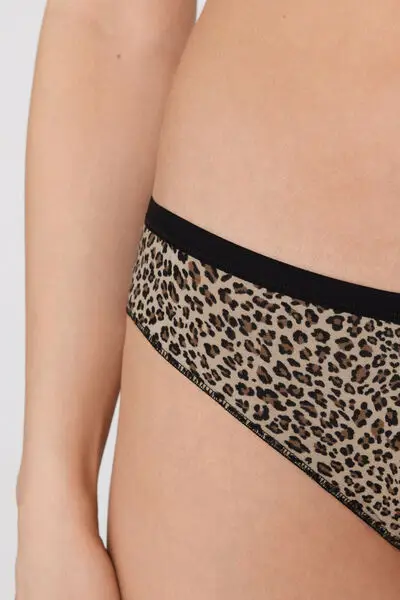 Slip Cotone Stampato Donna Animalier miniatura 3