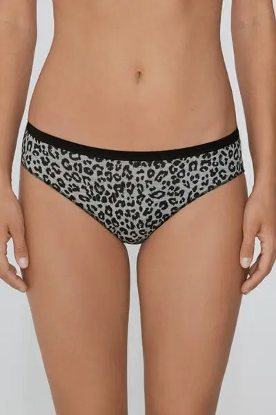 Tezenis Slip Donna Grigio 2618455 miniatura 2