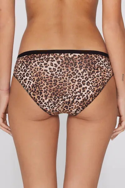 Tezenis Slip Donna Marrone 4068851 miniatura 3