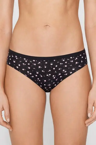 Tezenis Slip Donna Nero 4160573 miniatura 2