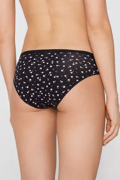 Tezenis Slip Donna Nero 4160573 miniatura 3