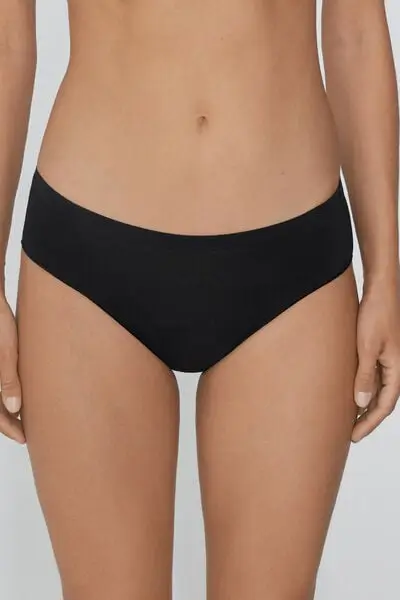 Tezenis Slip Donna Nero 2784829 miniatura 2