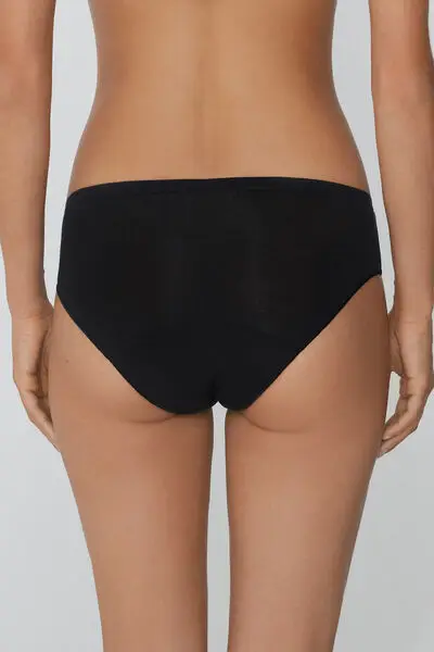 Tezenis Slip Donna Nero 2784829 miniatura 3